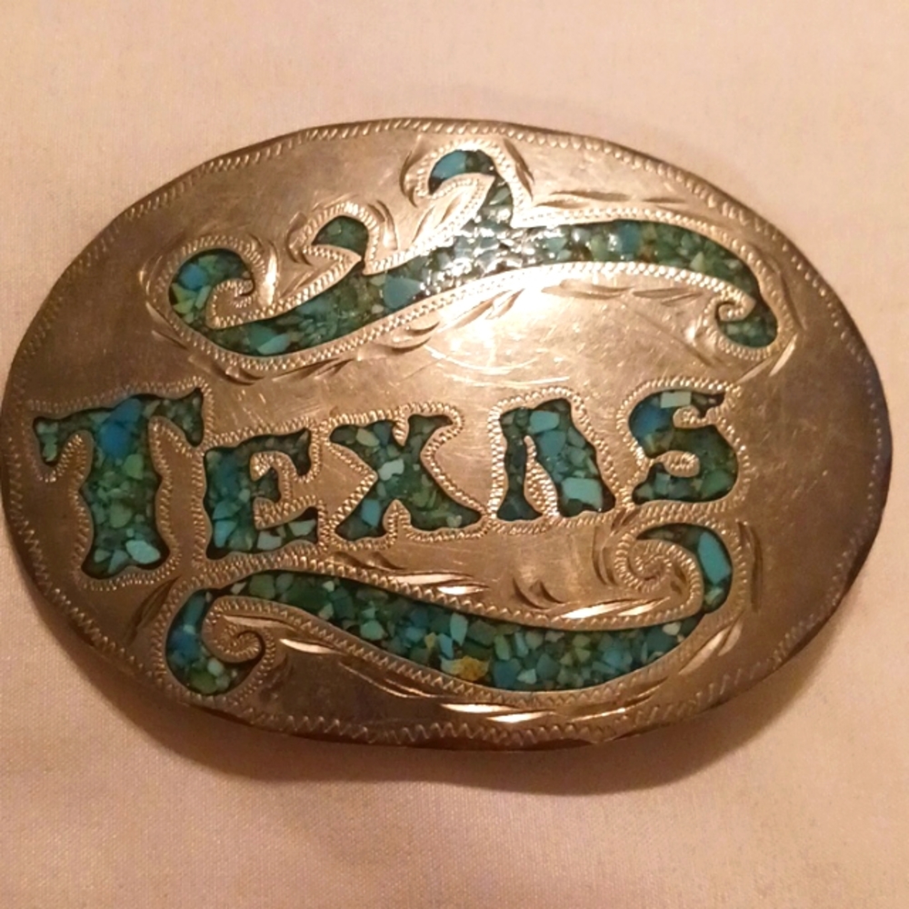 Texas belt buckle